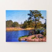 Zweeds landskap puzzel (Horizontaal)