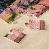 Zweeds landskap puzzel legpuzzel (Zijkant)