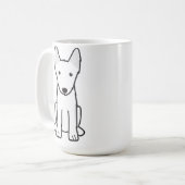 Zweeds Lapphund Koffiemok (Voorkant links)