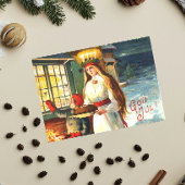 Zweeds  Lucia God Jul Vrolijk Kerstfeest Feestdagenkaart