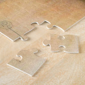  Zweeds meisje met kerstmis Legpuzzel (Zijkant)