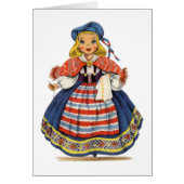  Zweeds meisje traditionele kleding (Voorkant)