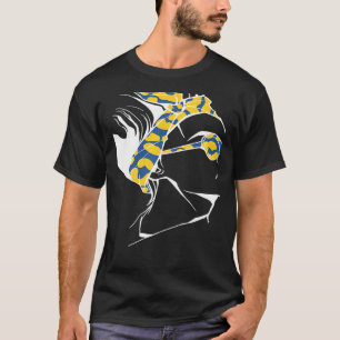 Zweeds meisje Zweden Vlag Rand Voman Sverige Count T-shirt