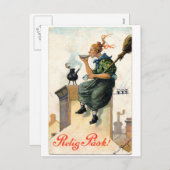  Zweeds Paaskaart Feestdagenkaart (Voorkant / Achterkant)