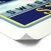 Zweeds Revel Sverige Poster (Hoek)