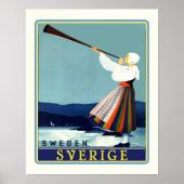 Zweeds Revel Sverige Poster (Voorkant)
