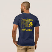 Zweeds Rijk (Svenska Imperium) T-shirt (Achterkant volledig)