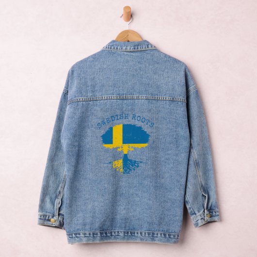 Zweeds Roots Flag Denim Jacket (Hangar)