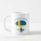 Zweeds Roots Flag Koffiemok (Links)