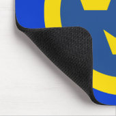 Zweeds Roundel Mousepad Muismat (Hoek)