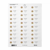 Zweeds Royalty-personaliseren Etiket (Full Sheet)