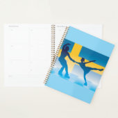 Zweeds schaatsduo Silhouette Planner (Display)
