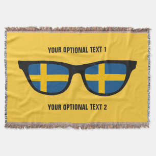 Zweeds Shades, aangepast deken gooien