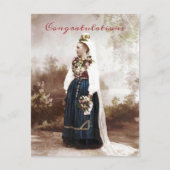  Zweeds Traditioneel Dalecarlia Bruiloft Briefkaart (Voorkant)