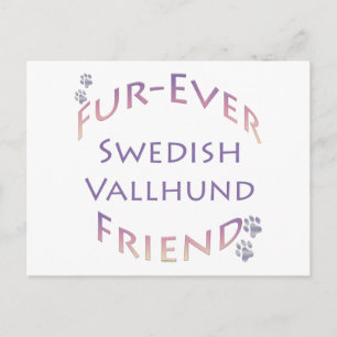 Zweeds Vallhund Furever Vriend Briefkaart