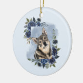 Zweeds Vallhund Keramisch Ornament (Links)