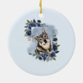 Zweeds Vallhund Keramisch Ornament (Achterkant)