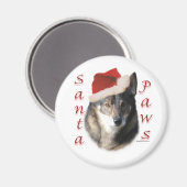 Zweeds Vallhund Santa Paws - Magneet (Voorkant / Achterkant)