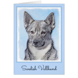 Zweeds Vallhund-schilderij - Kute Original Dog Art