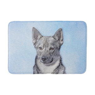 Zweeds Vallhund-schilderij - Kute Original Dog Art Badmat