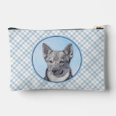 Zweeds Vallhund schilderij Schattigee originele ho Etui (Achterkant)