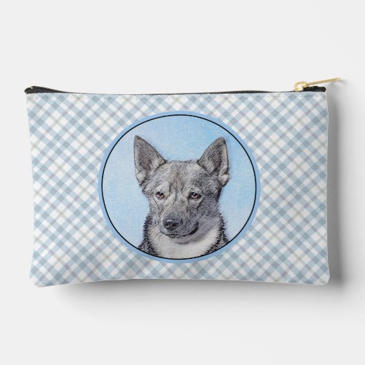 Zweeds Vallhund schilderij Schattigee originele ho Etui (Achterkant)