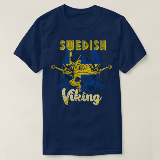 Zweeds Viking6 T-shirt (Design voorkant)