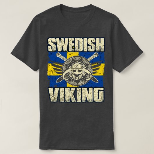 Zweeds Viking 5 T-shirt (Design voorkant)