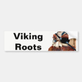 Zweeds Viking Roots Bumpersticker (Voorkant)