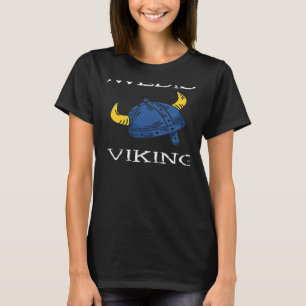 Zweeds Viking Zweden Vlag Sverige Land Noords T-shirt