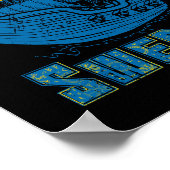 Zweeds Vikingschip Gift Zweeds Viking Poster (Hoek)