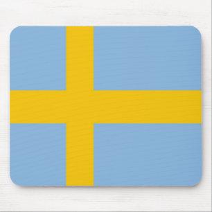 Zweeds vlag mousepad muismat
