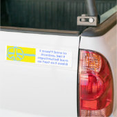 Zweeds vlag Vredessymbool Bumpersticker (Op Truck)