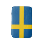 Zweeds vlaggenbadmat | Zweedse badkamer Badmat (Voorkant Verticaal)