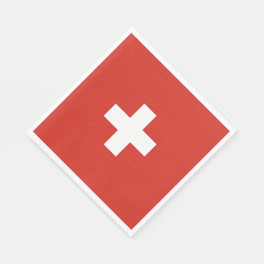 Zweeds vlagpapier Napkin Servet (Hoek)