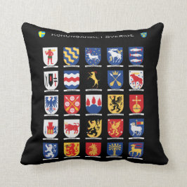 Zweeds wapenkussen kussen