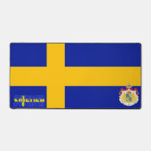 Zweeds wapenschild bureaumat (Voorkant)