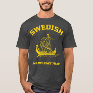Zweeds zeilschip in Zweden T-shirt