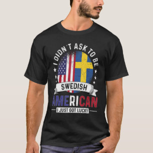 Zweedse Amerikaanse landen vlaggen pride land swe T-shirt