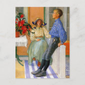 Zweedse broer en zuster 1911 briefkaart (Voorkant)