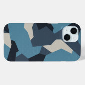Zweedse Camo Advanced Blue Case-Mate iPhone Case (Achterkant (horizontaal))