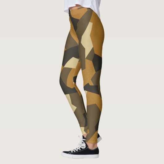 Zweedse Camo Advanced Brown Leggings (Links)