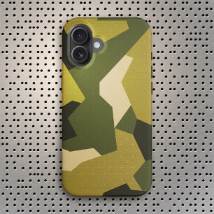 Zweedse Camo Advanced Green iPhone 15 Case