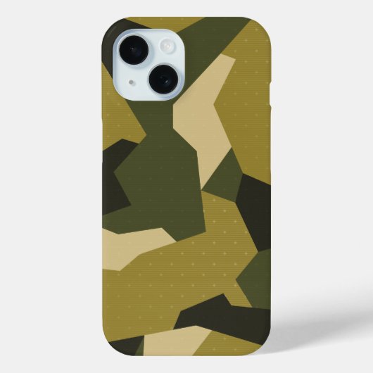 Zweedse Camo Advanced Green Case-Mate iPhone Case (Achterkant)