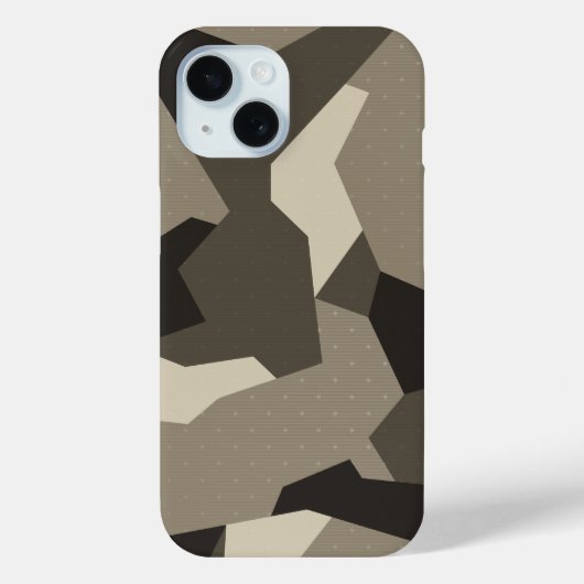 Zweedse Camo Advanced Grey Case-Mate iPhone Case (Achterkant)