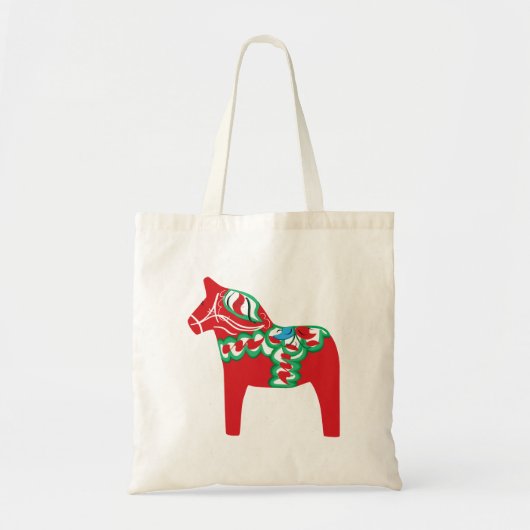 Zweedse Canvas tas Dala Horse (Voorkant)