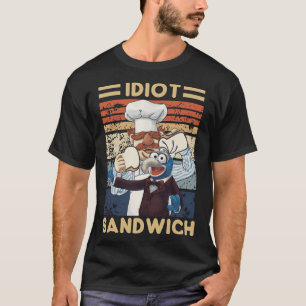 Zweedse chef-kok sandwich t-shirt