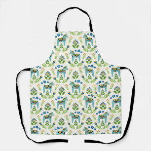 Zweedse Dala-paarden Teal Schort