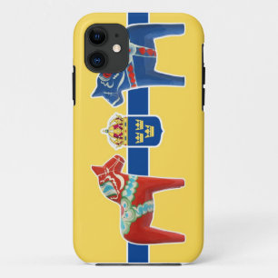 Zweedse Dala-wapenstilstand Case-Mate iPhone Case