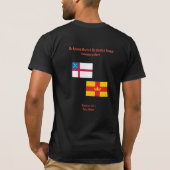 Zweedse en Episcopale Kerk Volledige Commune T Shi T-shirt (Achterkant)